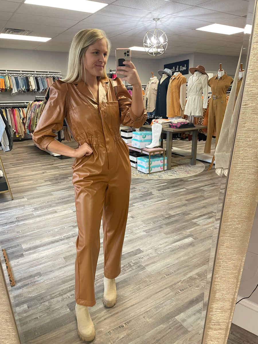 Jumpsuit Leather