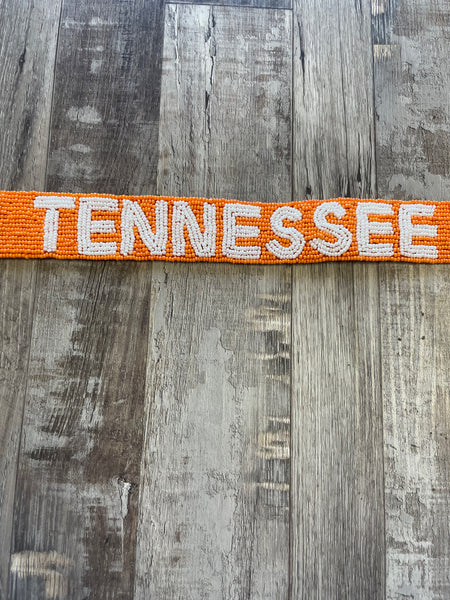 TN Vols Beaded Purse Strap - Orange