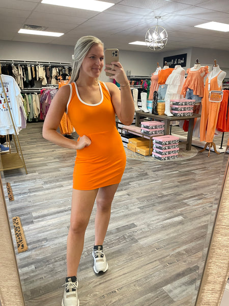Active Dress - Orange