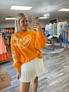 Touchdown Thread Sweatshirt - Orange