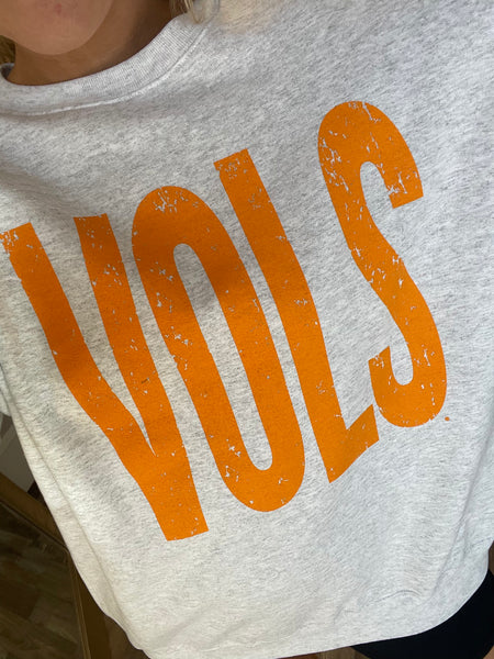 Vols Crew Sweatshirt - Grey