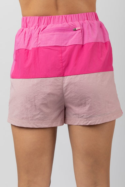 Colorblock Active Skort - Pink