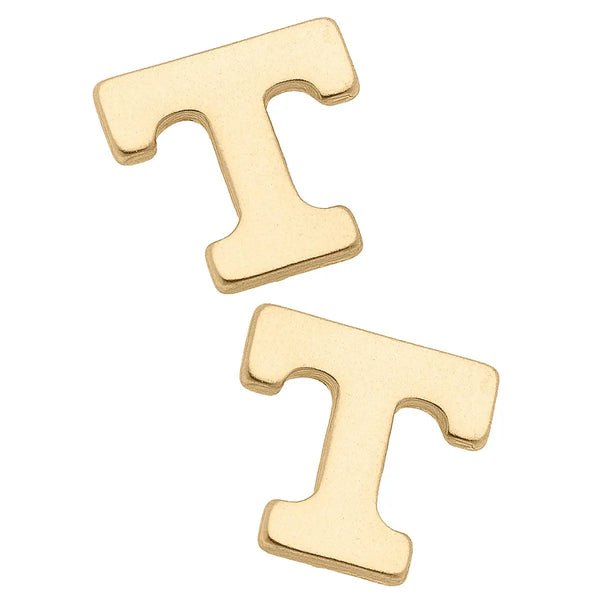 Power T Stud - Gold