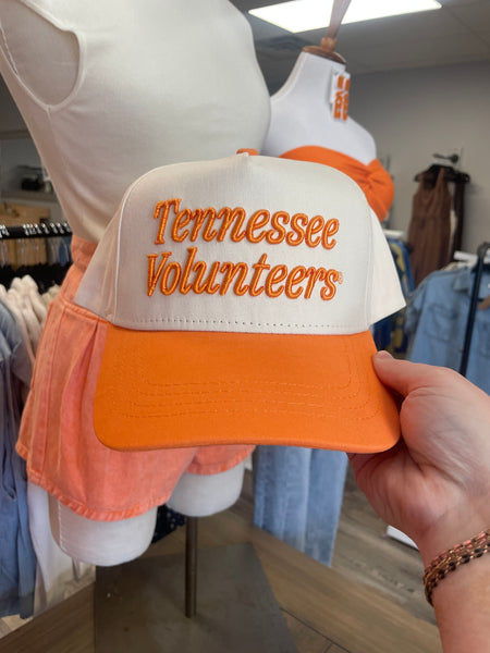 Tennessee Volunteers 3D Script Hat - Orange/Ivory