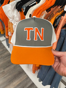 Tennessee Hat - Orange/Grey/White