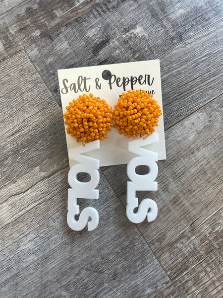 Vols Beaded Earring