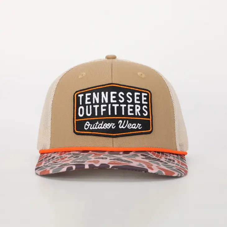 TN Outfitters Hat - Brown/Camo