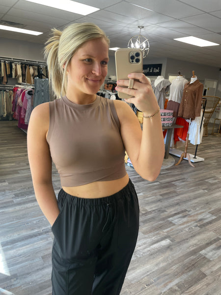 Crossover Active Top - Taupe