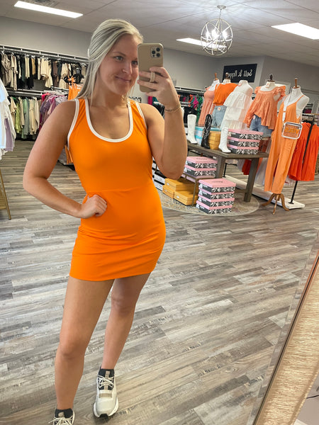 Active Dress - Orange
