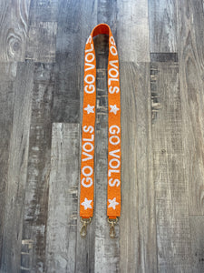 Go Vols Beaded Purse Strap - Orange