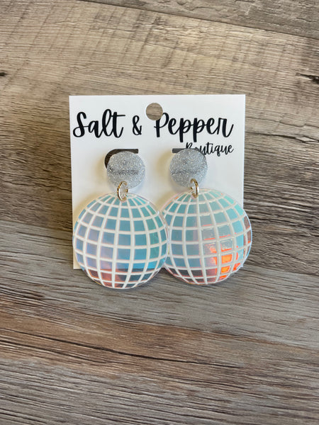 Disco Ball Earring