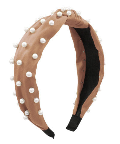 PEARL STUDDED HEADBAND