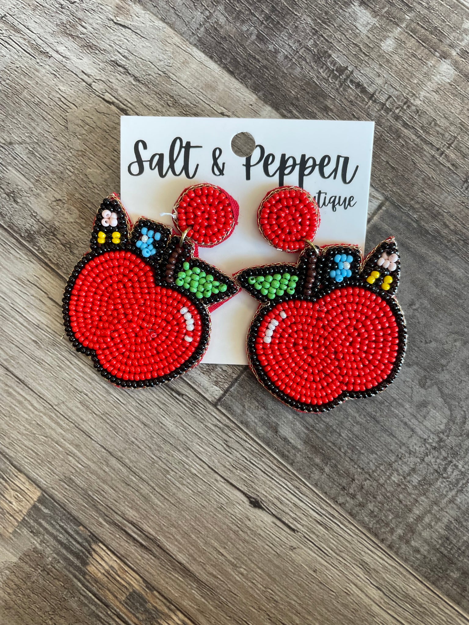 Teacher Apple Earring