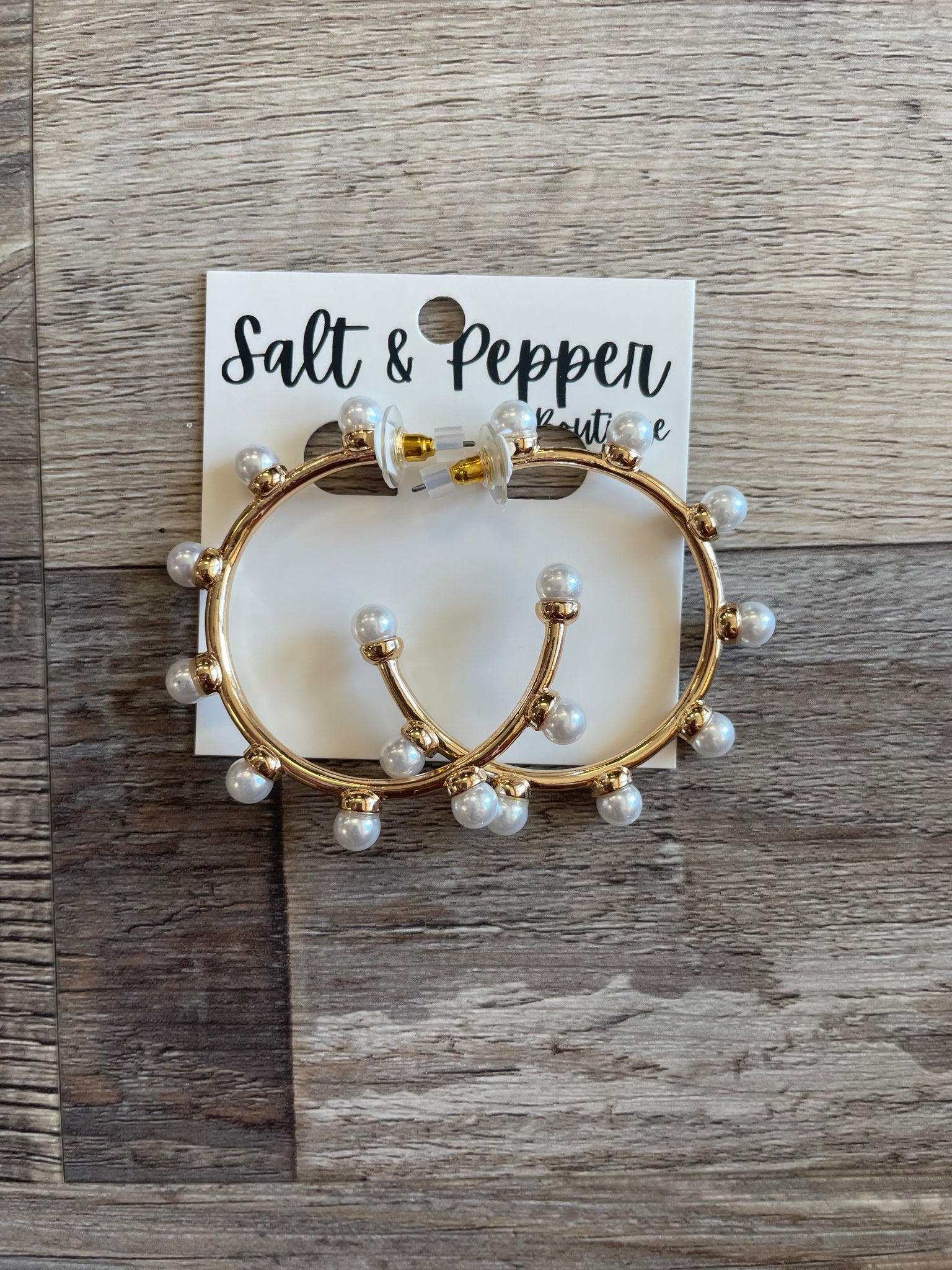 Outer Pearl Hoop