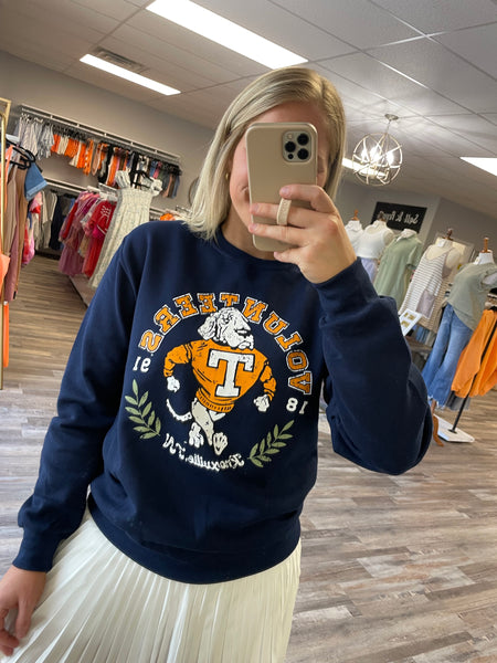 Smokey Strut Sweatshirt - Navy