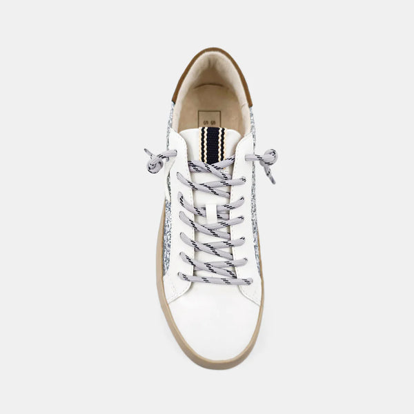 Paula Low Top Sparkle Sneaker - Silver