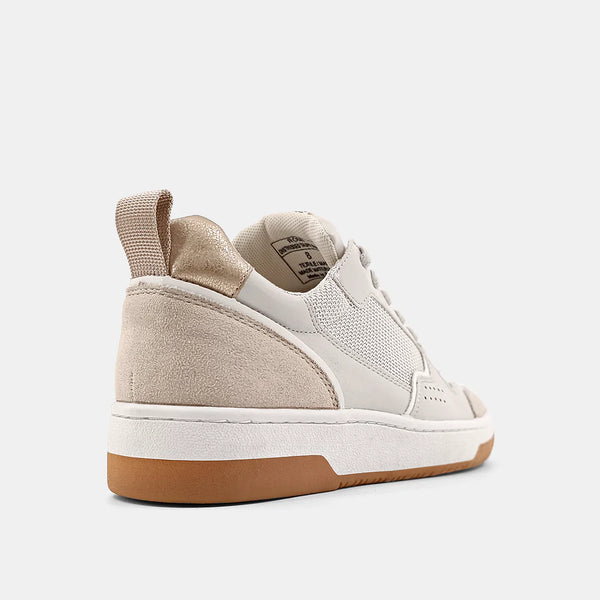 Romi Low Top Sneaker - Taupe Suede