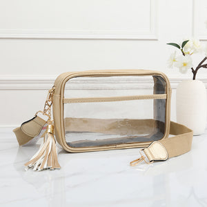 Clear Rectangle Crossbody