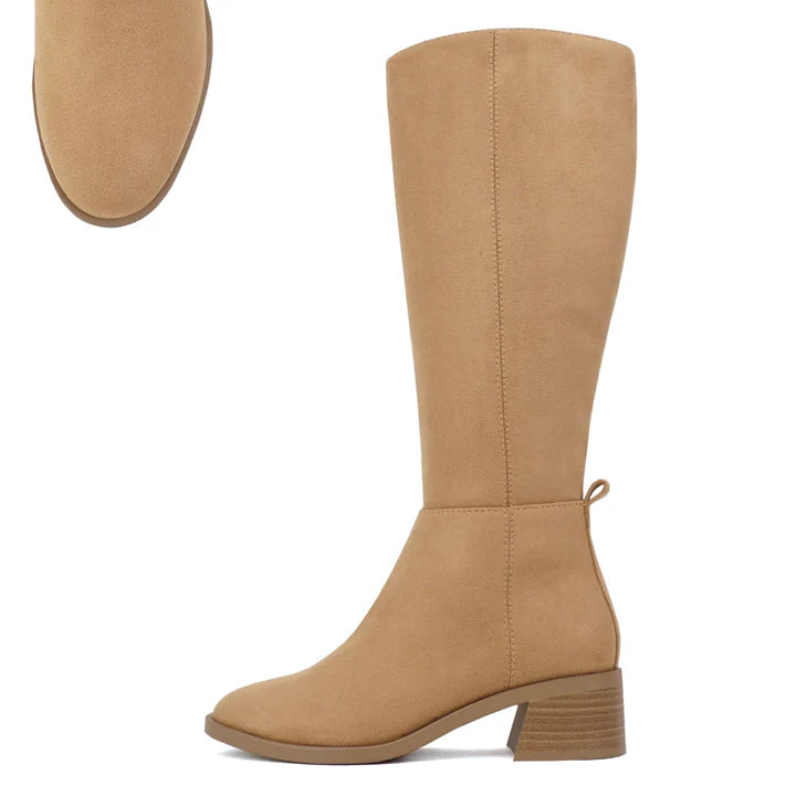 Vintage Tall Boot - Blonde