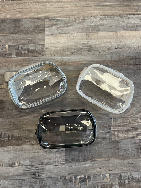 White clear fanny sales pack