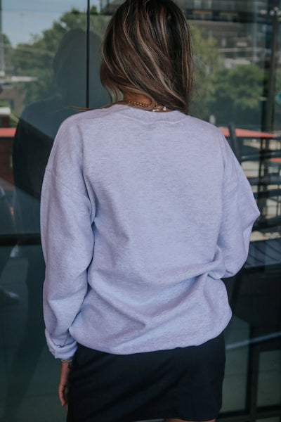 SEC Family Retro Sweatshirt - Grey
