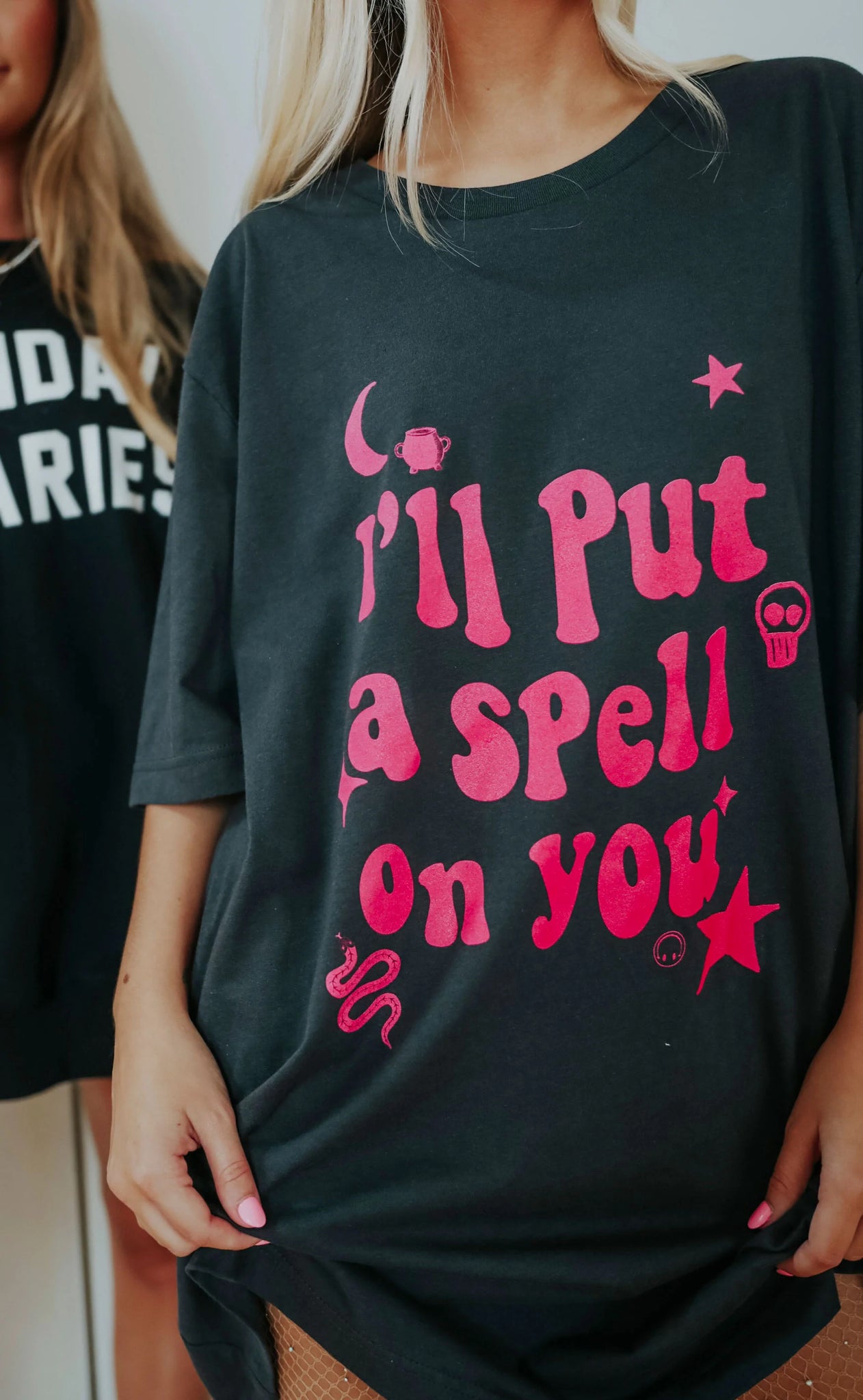 I Put a Spell on You Tee - Black