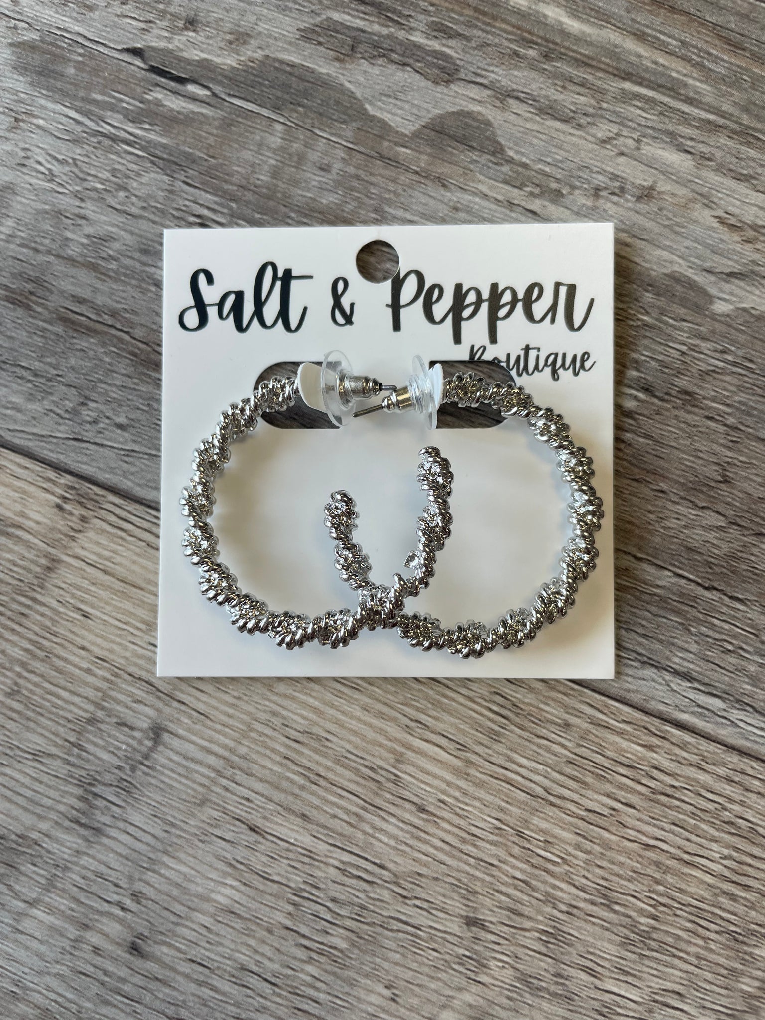 Rope Chain Hoops