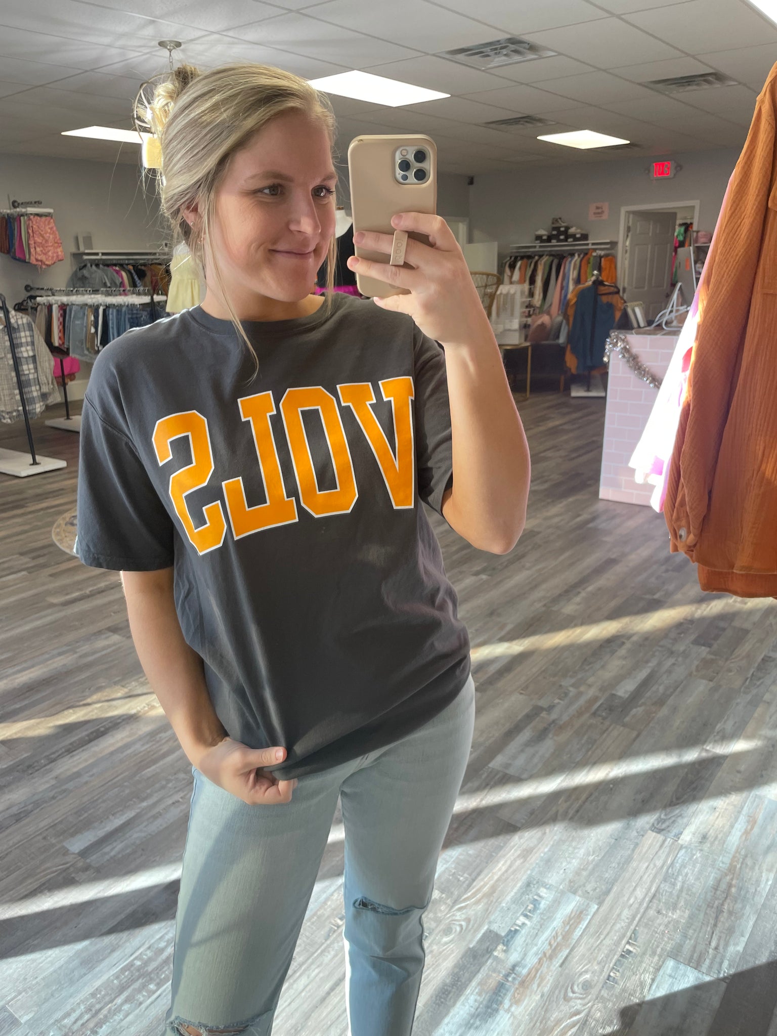 Vols Arch Tee -  Charcoal