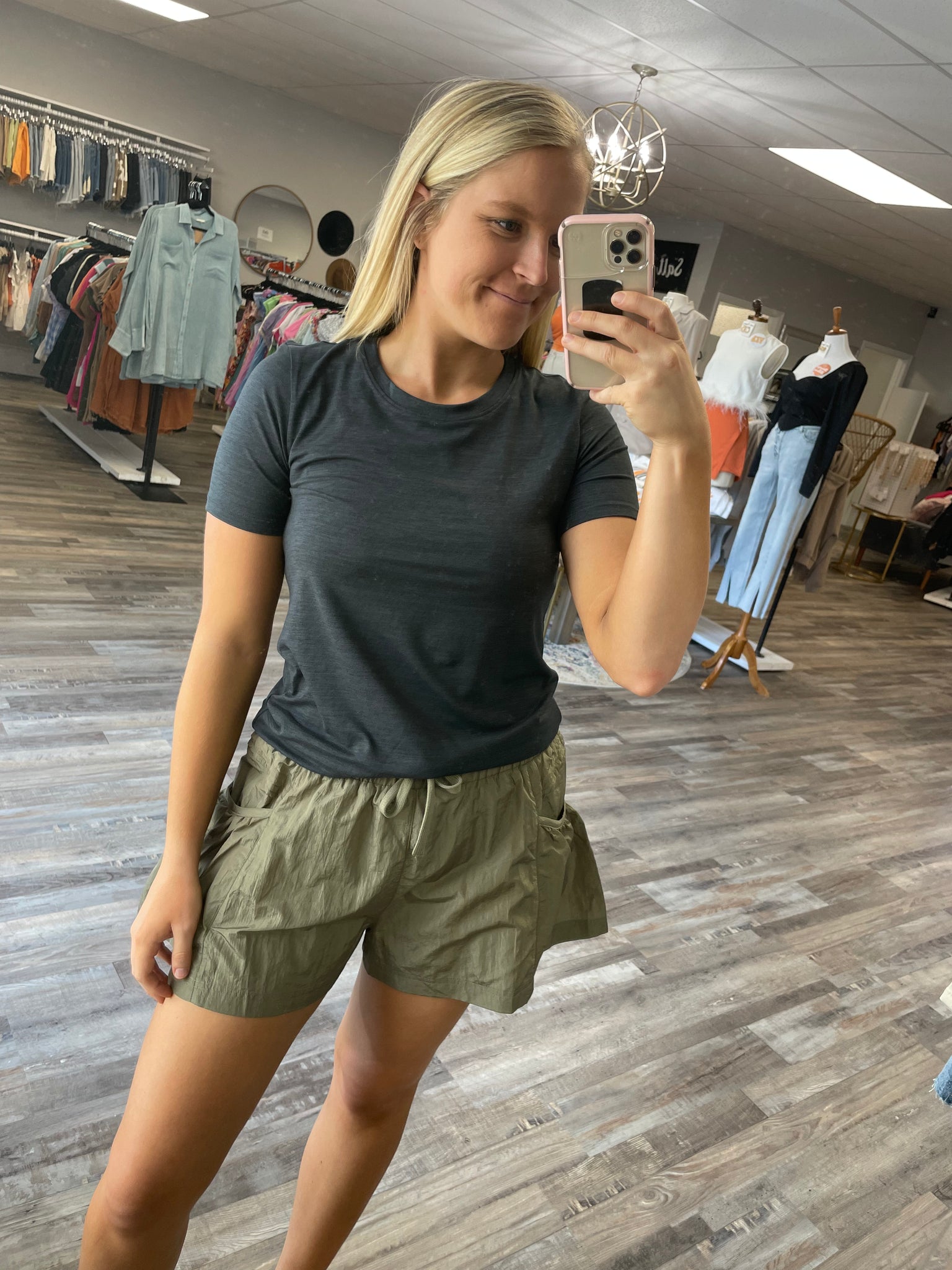 Active Short Sleeve Top - Black